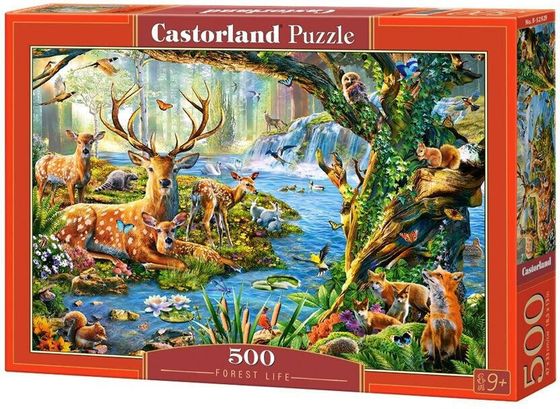 Castorland Puzzle 500 Forest Life