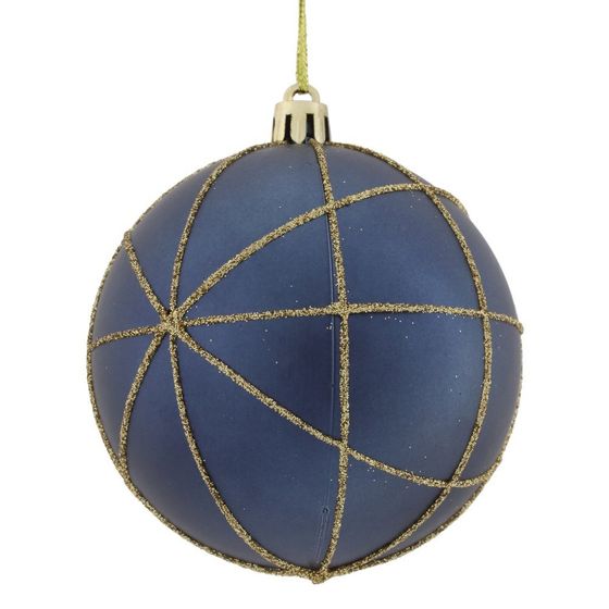 Набор из 12шт Украшение новогоднее &quot;Шар&quot;, D 8 см, L35 W27 H8,5 см