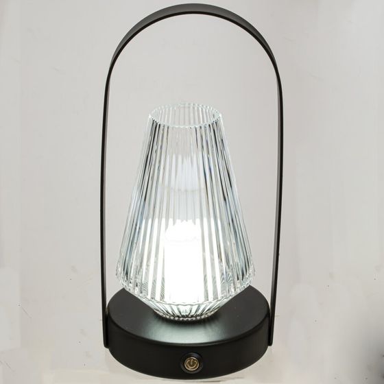 Светильник, L12 W12 H26 см, USB, шнур 0,8 м