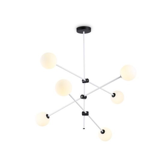 Светильник подвесной Ambrella light, Modern, TR2512, 6хG9, цвет белый, чёрный