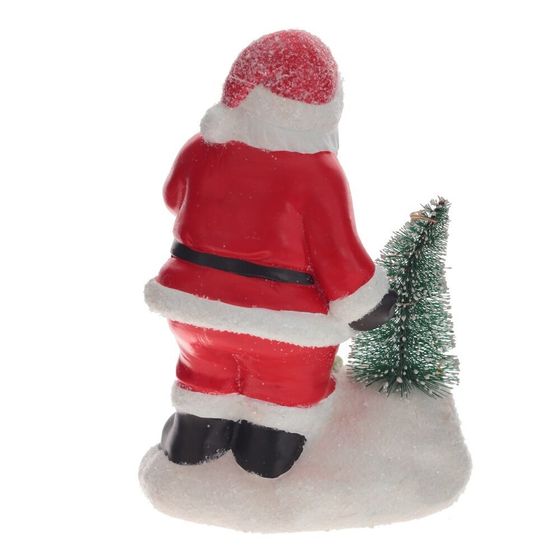 Фигурка декоративная с подсветкой &quot;Дед Мороз&quot;, L12,5 W9,5 H18 см, (2хAAA н/п), 2в.