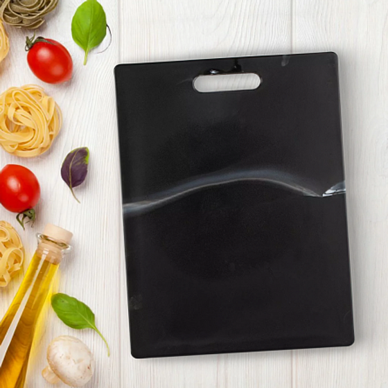 Доска разделочная MARBLE Black 27,5х36,5см