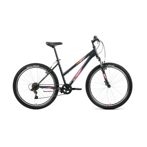 Велосипед Forward Iris 1.0 26&quot; рама 17&quot; темно-серый/розовый (RBK22FW26735)