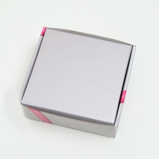 !Коробка крышка-дно 3 штуки &quot;Алый бант&quot; без окна, 16 х 15,5 х 6 см