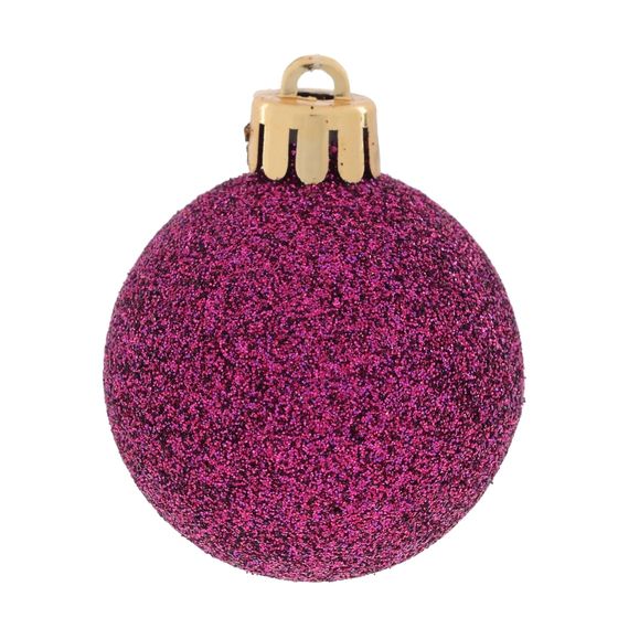 Набор из 12шт Украшение новогоднее &quot;Шар&quot;, D 4 см, L4 W4 H5 см