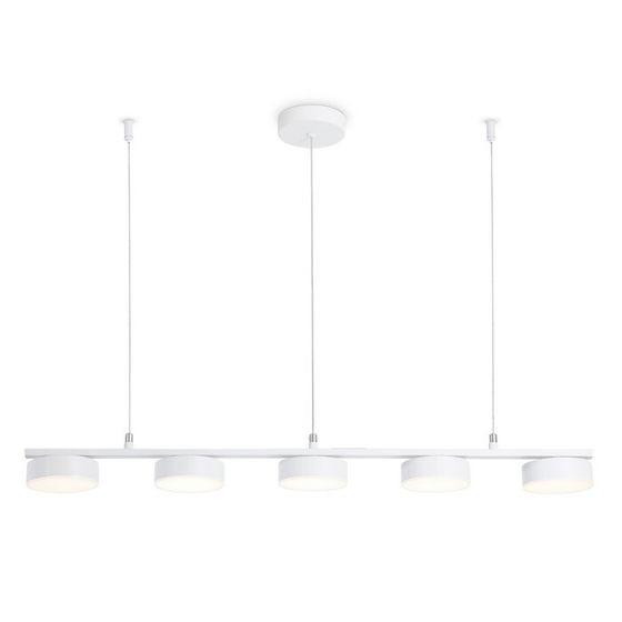 Светильник светодиодный подвесной Ambrella light, LineTech, FL51733, 5хLED, 25 Вт, 1875Lum, 3000-6400К, цвет белый