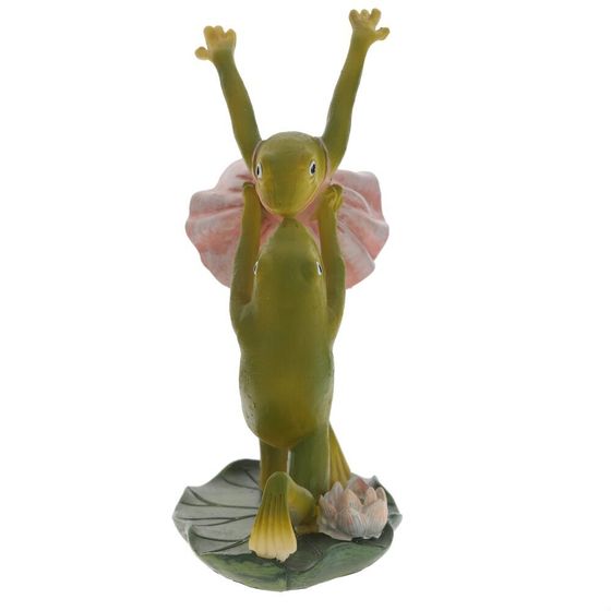 Фигурка декоративная "Лягушки", Д16 Ш8 В19 см