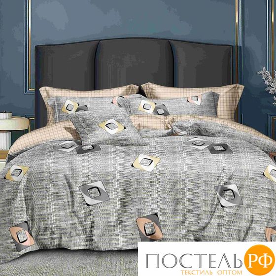 КПБ CL HOME Поплин &quot;Pure Cotton&quot; евро 200*220*1 220*240*1(±5) 50*70*2(±2) 70*70*2(±2) в ПВХ 31/242-PC/CL