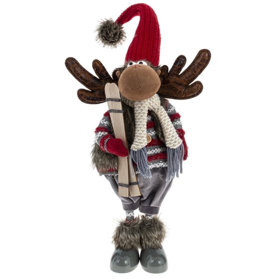 Игрушка набивная &quot;Олень&quot;, L29 W15 H73 см, 2в.