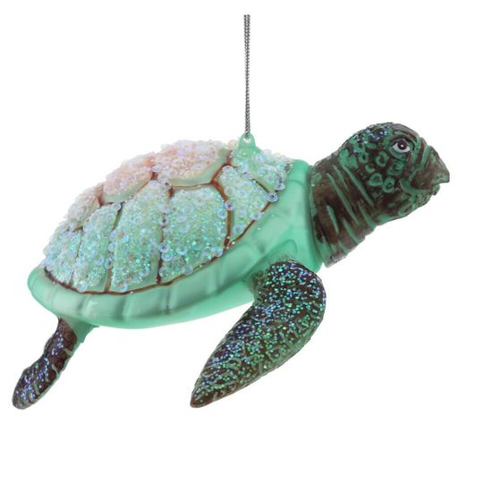 Украшение новогоднее "Черепаха", L10 W6 H13 см