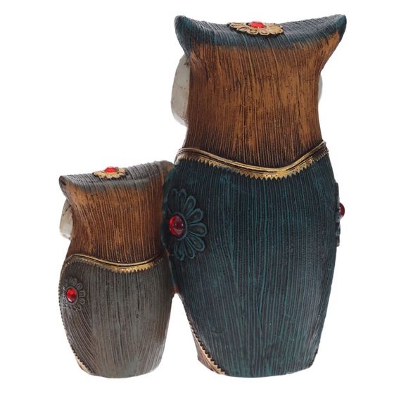 Фигурка декоративная &quot;Совы&quot;, Д13 Ш8 В16 см