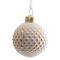 Украшение новогоднее &quot;Шар&quot;, L6 W6 H8 см, 4в.
