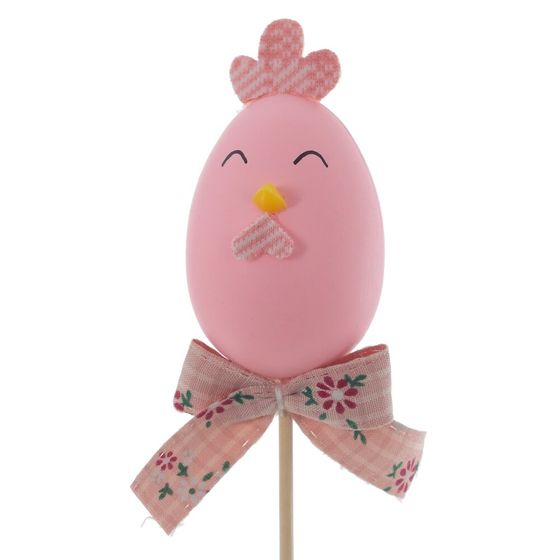 Изделие декоративное (вставка) "Яйцо пасхальное" (блок 12 шт) (4*11), L3,5 W4 H26 см, 2в.