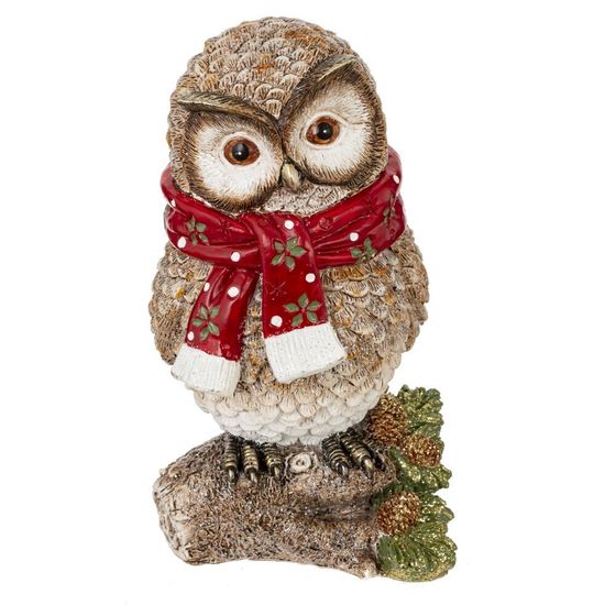 Фигурка декоративная "Сова", L11 W8 H21 см