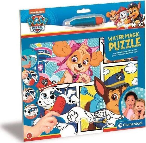 Clementoni Puzzle 30 Water Magic Paw Patrol