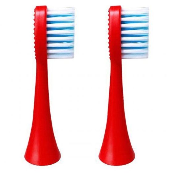 Насадка для зубной щетки 2 PCS RED G-HLB03RED GEOZON 2шт (для Geozon Kids)