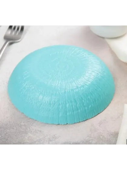 !09 Салатник (набор 2 штуки) Luminarc Ammonite Turquoise 14см бирюзовый, стекло