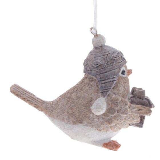 Фигурка декоративная "Птичка", L7 W8 H8 см, 3в.