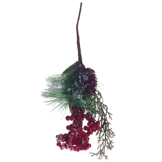 Изделие декоративное &quot;Ветка&quot;, L17 W6 H25 см, 4в.