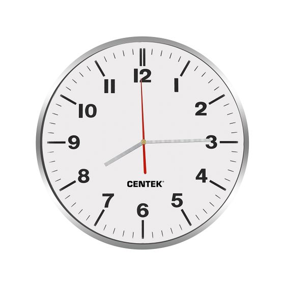 Часы настенные Centek СТ-7100 белый