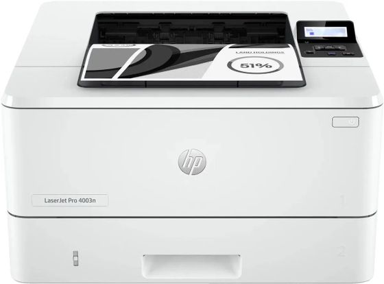 Принтер лазерный HP LaserJet Pro 4003N A4 Net белый (2Z611A)