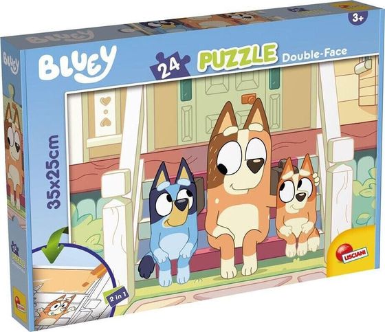 Lisciani LISCIANI BLUEY PUZZLE DF M-PLUS 24 MR MONKEY JOCKS