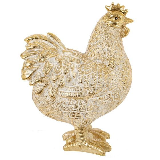 Фигурка декоративная &quot;Петух/Курица&quot;, L7 W13 H16 см, 2в.