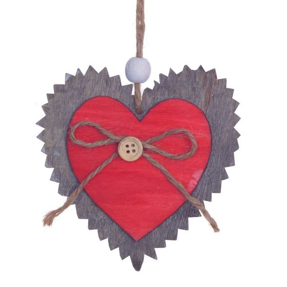 Украшение новогоднее &quot;Сердце/Звезда/Елка&quot;, L10,5 W2 H10,5 см, 3в.