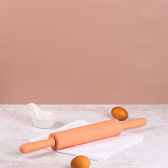 Скалка силиконовая APRICOT 46х5см