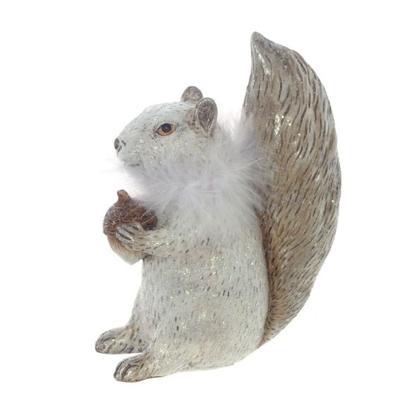 Фигурка декоративная &quot;Белка&quot;, L11 W6 H14,5 см, 2в.