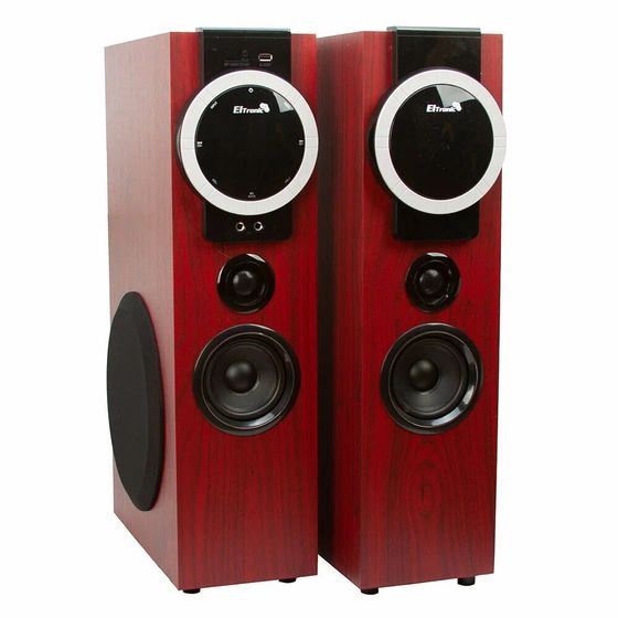 Колонки 2.0 Eltronic 20-81 HOME SOUND 100Вт красный