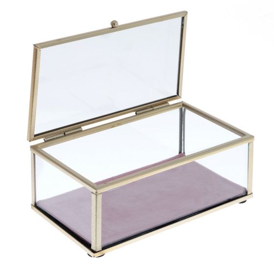 Шкатулка, L14,5 W9 H6 см