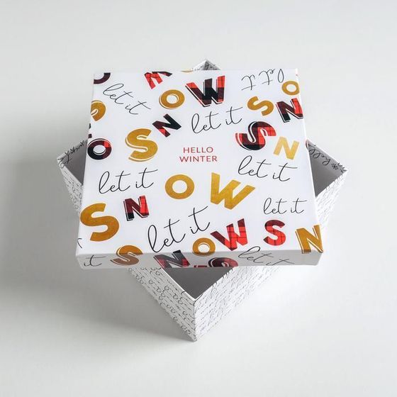 !09 Набор подарочных коробок 3 в 1 «Счастья», 18 × 18 × 10‒22 × 22 × 12 см