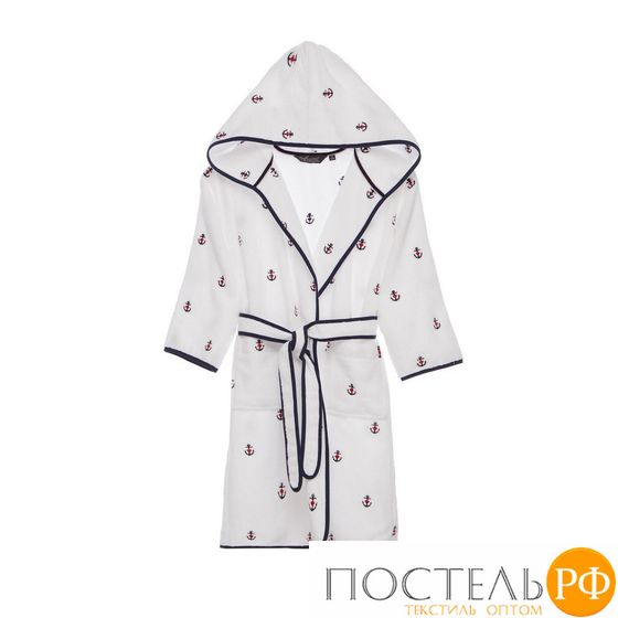 1045G1001110110 Soft cotton детский халат MARINE белый 8