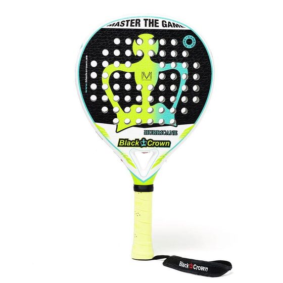 BLACK CROWN Hurricane padel racket