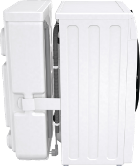 Стиральная машина Gorenje W1NHPI60SCSIRV белый, 6кг, 1000об/мин, с паром, инвертор (резервуар)