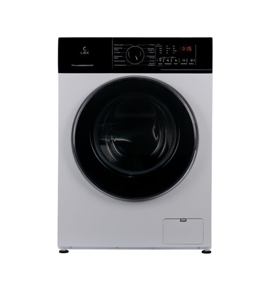 Стиральная машина LEX LWM08512WID белый, стирка 8кг, сушка 5кг, 1200об/мин, инвертер