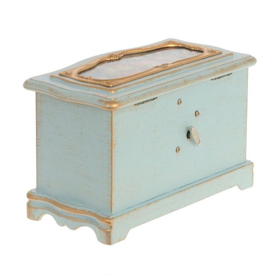Шкатулка для украшений (музык.), L21,5 W11,5 H13 см