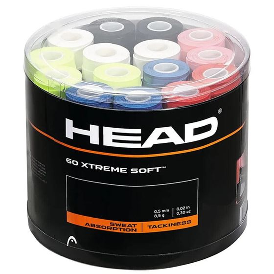 Головка ракетки Xtremesoft Tennis Overgrip 60 шт.