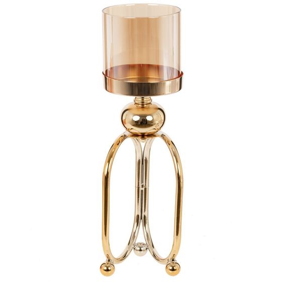 Подсвечник, L11 W10 H40,5 см