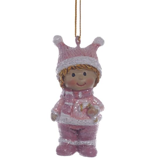 Фигурка декоративная подвесная &quot;Дети&quot;,  L3 W2,5 H6,5 см, 2в.