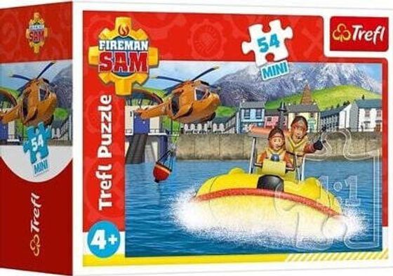 Trefl PUZZLE 54EL TREFL 19762 MINI STRAZAK SAM W GOTOW