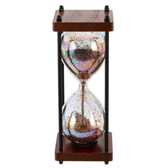 Часы песочные (1 мин.), L9,5 W9,5 H25,5 см
