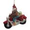 Украшение новогоднее "Дед Мороз на байке", L12 W5,5 H11,5 см