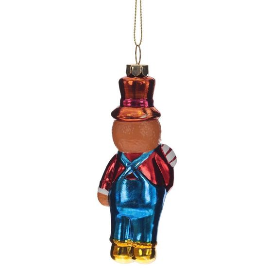 Украшение новогоднее &quot;Пряничный человечек&quot;, L4,5 W3 H12,5 см, 3в.