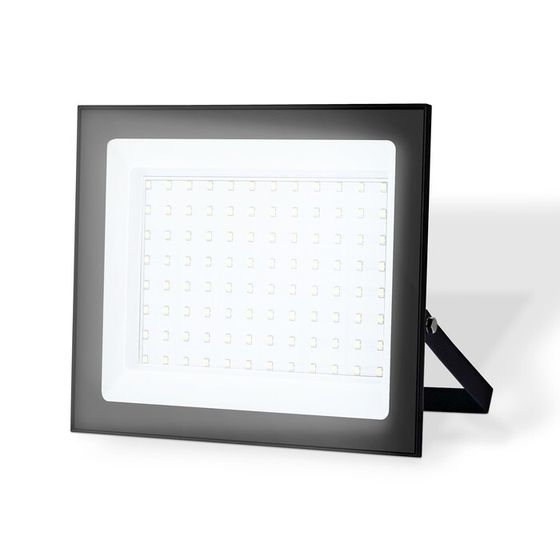 Прожектор светодиодный Ambrella ST8021 BK, IP65 LED 6500K 100W 208х178х31 мм, чёрный