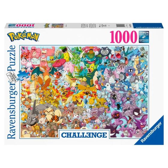 RAVENSBURGER Пазл Pokemon Challenge 1000 деталей
