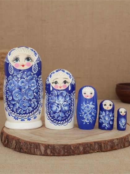 Матрешка &quot;Жемчужина&quot; 5 кукольная