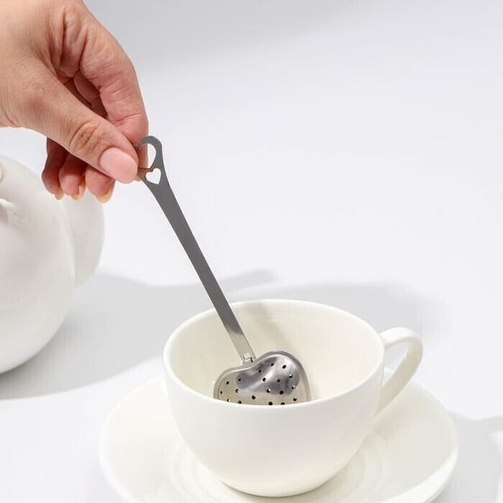 !09 Набор 2 штуки - Сито для чая «Сердце»