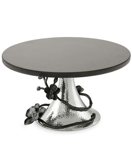 Black Orchid Cake Stand